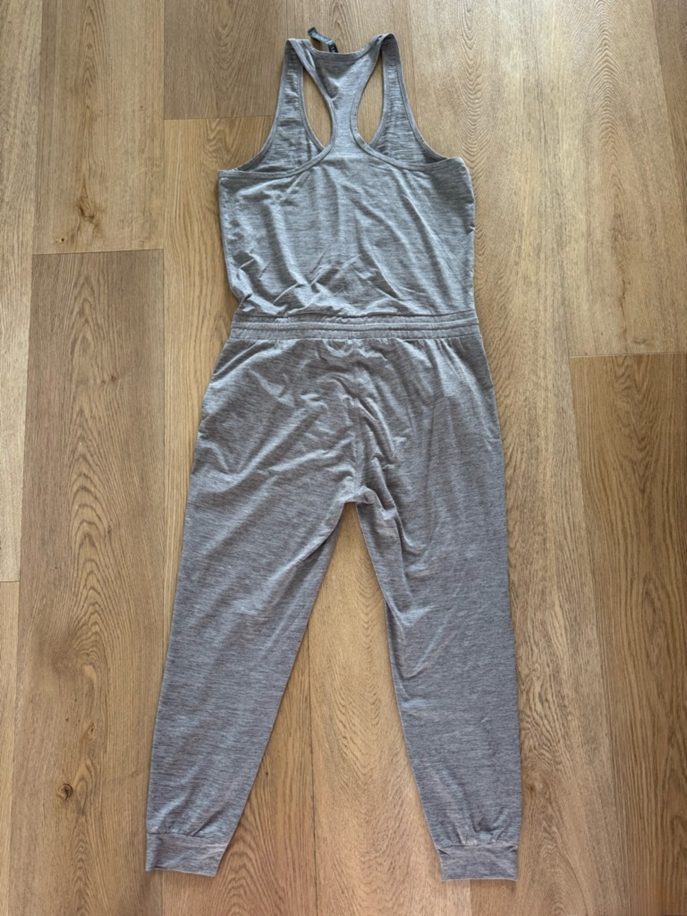 Vuori Lux Jumpsuit Gray Medium Racerback - Picture 2 of 6